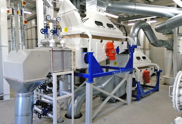 Овсозавод с линией хлопьев. Венгрия